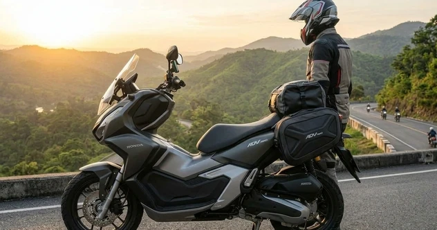 Tips Persiapan Touring Aman Naik Motor Honda